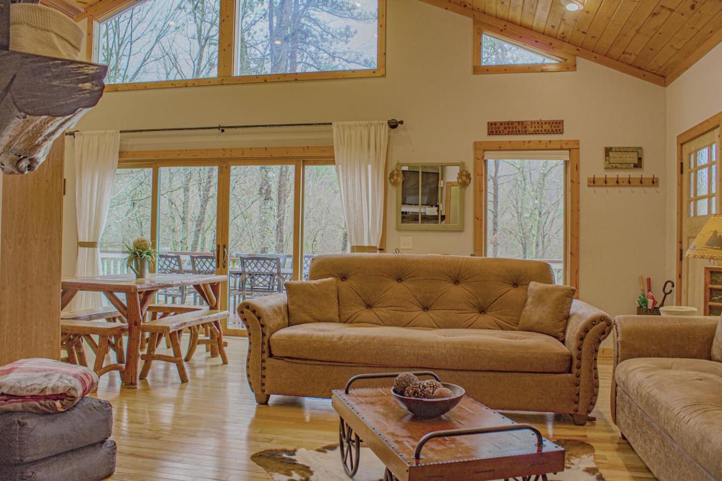 Serene Mountain And Sunset Views 3Bd Cabin Franklin Exteriér fotografie