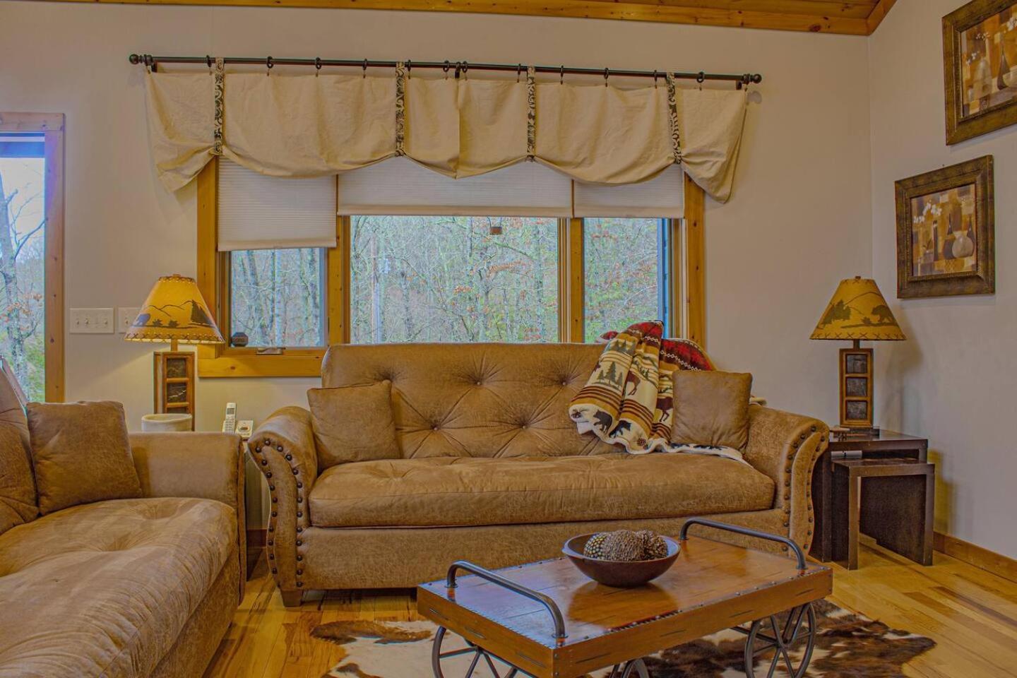 Serene Mountain And Sunset Views 3Bd Cabin Franklin Exteriér fotografie